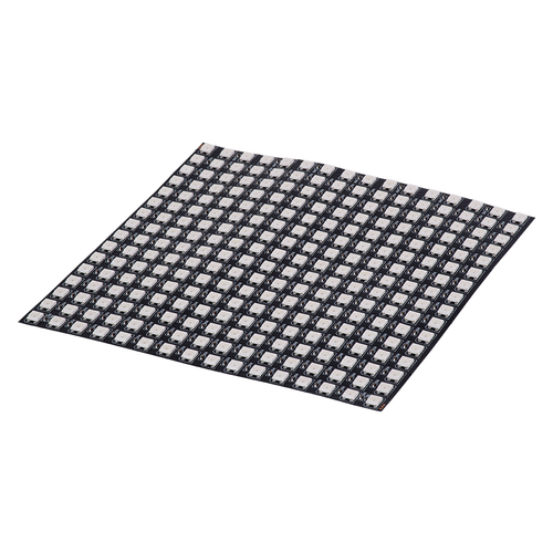 GloboStar® 90608 Digital Pixel Addressable Plate - Ψηφιακή Πλακέτα LED SMD 5050 61W/m 256LED/unit 256PIXEL/unit SPI/TTL Protocol IC WS2812/SK6812 4880lm/unit 120° DC 5V IP20 RGB - Μαύρο Σώμα - Μ160 x Π160 x Υ2mm - 5 Χρόνια Εγγύηση