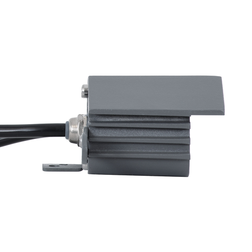 GLOBOSTAR® TREELIGHT-ZINA S-90982 Κυρτή Μπάρα Φωτισμού Wall Washer για Φυτά - Δέντρα LED 3W 255lm 30° DC 24V Αδιάβροχο IP65 RGBW Dimmable - Γκρι Ανθρακί - Μ11 x Π6.5 x Υ5cm - 3 Χρόνια Εγγύηση