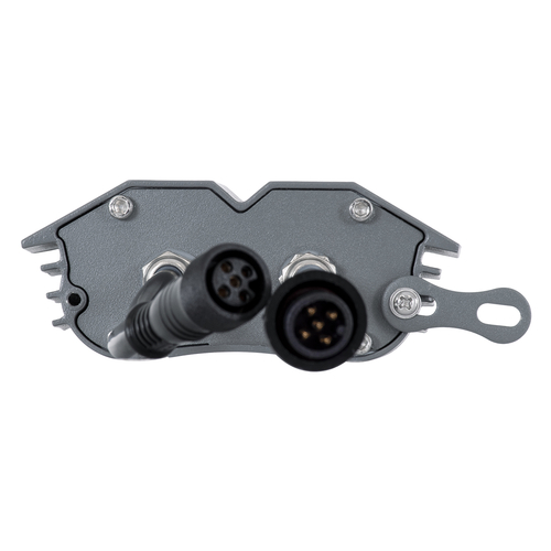 GLOBOSTAR® TREELIGHT-ZINA S-90982 Κυρτή Μπάρα Φωτισμού Wall Washer για Φυτά - Δέντρα LED 3W 255lm 30° DC 24V Αδιάβροχο IP65 RGBW Dimmable - Γκρι Ανθρακί - Μ11 x Π6.5 x Υ5cm - 3 Χρόνια Εγγύηση