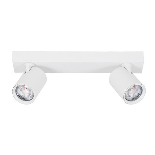 GLOBOSTAR® LEONARDO 60347 Μοντέρνο Φωτιστικό Οροφής LED 20W 2400lm 60° AC 220-240V IP20 Φυσικό Λευκό 4500K - Bridgelux COB - Λευκό - Μ32 x Π7 x Υ11.8cm - 5 Χρόνια Εγγύηση