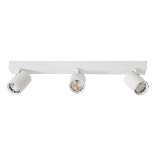 GLOBOSTAR® LEONARDO 60349 Μοντέρνο Φωτιστικό Οροφής LED 30W 3600lm 60° AC 220-240V IP20 Φυσικό Λευκό 4500K - Bridgelux COB - Λευκό - Μ52 x Π7 x Υ11.8cm - 5 Χρόνια Εγγύηση