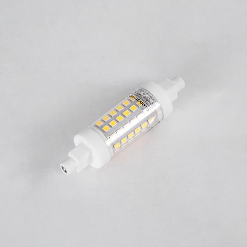 GLOBOSTAR® TUBINI 60393 Λάμπα R7S 78mm LED 7W 847lm 360° AC 220-240V IP20 Ψυχρό Λευκό 6000K - Lumileds SMD Chip - Μ2 x Π2 x Υ7.8cm - 3 Χρόνια Εγγύηση