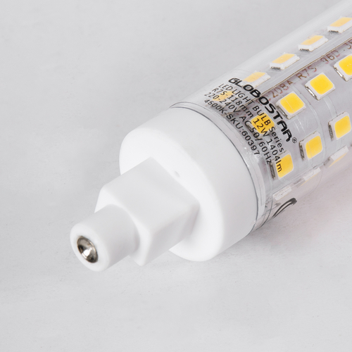 GLOBOSTAR® TUBINI 60397 Λάμπα R7S 118mm LED 12W 1404lm 360° AC 220-240V IP20 Φυσικό Λευκό 4500K - Lumileds SMD Chip - Μ11.8 x Π2.2 x Υ2.2cm - 3 Χρόνια Εγγύηση