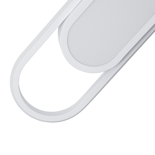 GLOBOSTAR® IGOR 61219 Μοντέρνο Φωτιστικό Οροφής LED 48W 5760lm 210° AC 220-240V IP20 Ρυθμιζόμενο Λευκό CCT με On/Off 2700K/4500K/6000K - Lumileds SMD Chip - Λευκό Ματ - Μ81 x Π13 x Υ4.5cm - 3 Χρόνια Εγγύηση