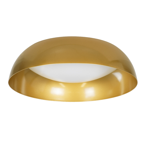 GLOBOSTAR® ANATOLIA 61263 Μοντέρνο Φωτιστικό Οροφής LED 60W 6900lm 120° AC 220-240V IP20 Ρυθμιζόμενο Λευκό CCT με Χειριστήριο από 2700K έως 6000K Dimmable - Lumileds SMD Chip - Χρυσό - Μ43 x Π43 x Υ11cm - 3 Χρόνια Εγγύηση