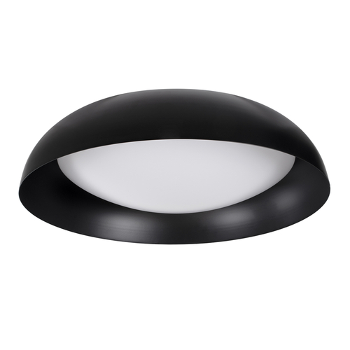 GLOBOSTAR® ANATOLIA 61264 Μοντέρνο Φωτιστικό Οροφής LED 75W 8625lm 120° AC 220-240V IP20 Ρυθμιζόμενο Λευκό CCT με Χειριστήριο από 2700K έως 6000K Dimmable - Lumileds SMD Chip - Μαύρο Ματ - Μ60 x Π60 x Υ13cm - 3 Χρόνια Εγγύηση
