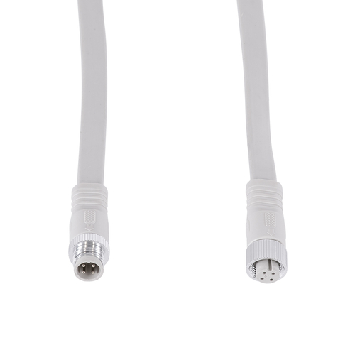 GloboStar® 90140 Digital Pixel Addressable Facade Module Chain String with 20 Spots - Ψηφιακή Αλυσίδα Γιρλάντα με 20 Σποτ LED SMD 3535 15W 20LED 20PIXEL SPI/TTL Protocol IC UCS512B 900lm 120° DC 12V IP67 RGB - Λευκό Σώμα - Μ232 x Π2.5 x Υ1.5cm