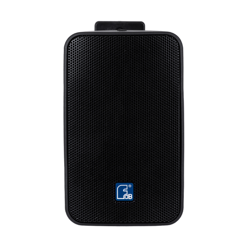 GLOBOSTAR® FDB ES104BT 98000 Επιτοίχιο Παθητικό Ηχείο Εγκαταστάσεων με Μετασχηματιστή 100V & 16Ω - 80W RMS (160W Peak) - 1 x 4 Inches LF & 1 x 0.8 Inches HF - Αδιάβροχο IP46 - Μαύρο - Μ14 x Π17 x Υ23cm - Σετ 2 Τεμαχίων - 2 Χρόνια Εγγύηση