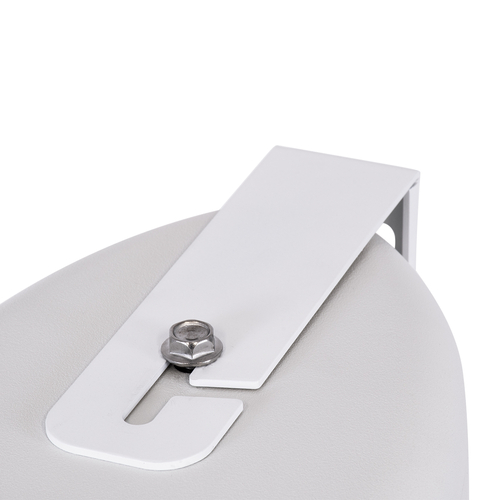 GloboStar® FDB ES106WT 98003 Facilities Speaker - Παθητικό Ηχείο Εγκαταστάσεων Επιτοίχιο με Μετασχηματιστή 100V & 16Ω - 80W RMS (320W Peak) - 1 x 6 Inches LF & 1 x 1 Inches HF - Αδιάβροχο IP65 - Λευκό - Μ18.2 x Π22.4 x Υ36.2cm - Ζεύγος