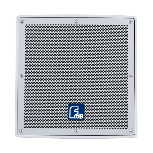 GloboStar® FDB LT208PT 98008 Facilities Speaker - Παθητικό Ηχείο Εγκαταστάσεων Επιτοίχιο με Μετασχηματιστή 100V & 8Ω - 150W RMS (600W Peak) - 1 x 8 Inches LF & 1 x 1 Inches HF - Αδιάβροχο IP56 - Λευκό - Μ30 x Π28 x Υ32cm