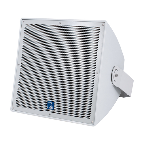 GloboStar® FDB LT115BT 98011 Facilities Speaker - Παθητικό Ηχείο Subwoofer Εγκαταστάσεων Επιτοίχιο με Μετασχηματιστή 100V & 8Ω - 400W RMS (1600W Peak) - 1 x 15 Inches LF - Αδιάβροχο IP56 - Λευκό - Μ49 x Π50 x Υ52cm