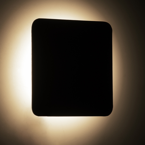 GLOBOSTAR® HELIO-S 60495 Μοντέρνο Φωτιστικό Τοίχου - Απλίκα LED 7W 840lm 120° AC 220-240V Αδιάβροχο IP65 Φυσικό Λευκό 4500K - Lumileds SMD Chip & TÜV SÜD Driver - Μαύρο Ματ - Μ16 x Π5 x Υ16cm - 5 Χρόνια Εγγύηση