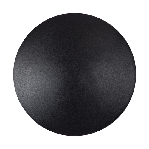 GLOBOSTAR® HELIO-R 60660 Μοντέρνο Φωτιστικό Τοίχου - Απλίκα LED 10W 1150lm 120° AC 220-240V Αδιάβροχο IP65 Θερμό Λευκό 2700K - Lumileds SMD Chip & TÜV SÜD Driver - Μαύρο Ματ - Μ21 x Π21 x Υ5cm - 5 Χρόνια Εγγύηση