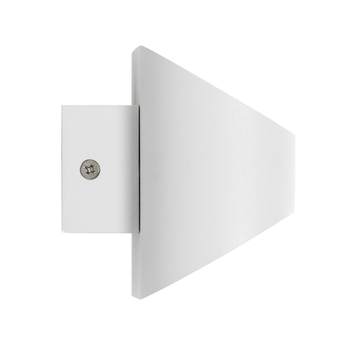 GLOBOSTAR® EDEN 60666 Μοντέρνο Φωτιστικό Τοίχου - Απλίκα LED 10W 950lm 60° AC 220-240V IP20 Θερμό Λευκό 2700K - Bridgelux COB Chip & TÜV SÜD Driver - Λευκό Ματ - Μ16 x Π10.5 x Υ9cm - 3 Χρόνια Εγγύηση