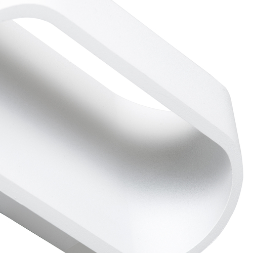 GLOBOSTAR® EDEN 60666 Μοντέρνο Φωτιστικό Τοίχου - Απλίκα LED 10W 950lm 60° AC 220-240V IP20 Θερμό Λευκό 2700K - Bridgelux COB Chip & TÜV SÜD Driver - Λευκό Ματ - Μ16 x Π10.5 x Υ9cm - 3 Χρόνια Εγγύηση