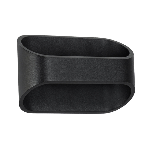 GLOBOSTAR® EDEN 60670 Μοντέρνο Φωτιστικό Τοίχου - Απλίκα LED 10W 950lm 60° AC 220-240V IP20 Θερμό Λευκό 2700K - Bridgelux COB Chip & TÜV SÜD Driver - Μαύρο Ματ - Μ16 x Π10.5 x Υ9cm - 3 Χρόνια Εγγύηση