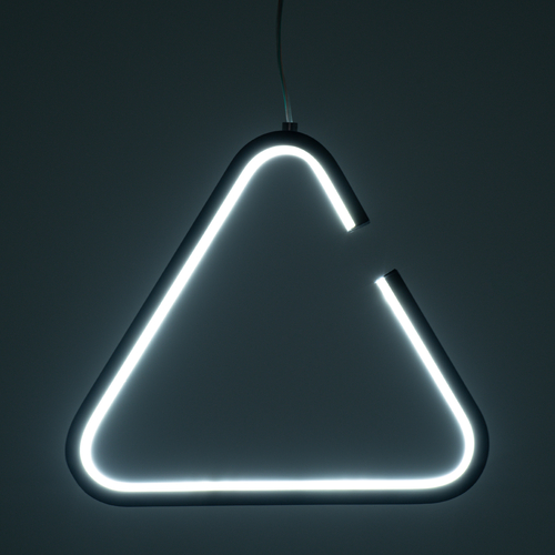 GLOBOSTAR® CEROBA 61307 Μοντέρνο Κρεμαστό Φωτιστικό Οροφής LED 12W 1320lm 360° AC 220-240V IP20 Ρυθμιζόμενο Λευκό CCT με On/Off 2700K/4500K/6000K - Lumileds SMD Chip - Μαύρο Ματ - Μ22 x Π2 x Υ22cm - 3 Χρόνια Εγγύηση