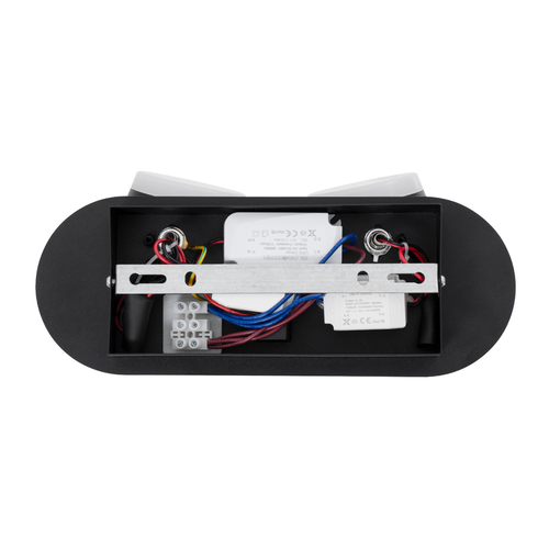 GLOBOSTAR® REGENCY 61376 Μοντέρνο Φωτιστικό Τοίχου - Απλίκα Ξενοδοχείου Reading Light με Φορτιστή USB 3A LED 16W 1840lm 120° AC 220-240V IP20 Φυσικό Λευκό 4500K - Bridgelux SMD Chip & TÜV SÜD Driver - Μαύρο Ματ - Μ16.5 x Π12 x Υ10cm - 3 Χρόνια Εγγύηση