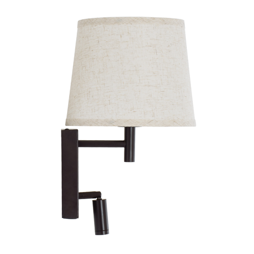 GLOBOSTAR® ROULETTE-R 61381 Μοντέρνο Φωτιστικό Τοίχου - Απλίκα Ξενοδοχείου Reading Light με Φορτιστή USB 3A & Ντουί 1 x E27 LED 3W 360lm 36° & 360° AC 220-240V IP20 Φυσικό Λευκό 4500K - Bridgelux COB Chip & TÜV SÜD Driver - Καφέ & Μπεζ - Μ22 x Π23.5 x Υ37cm - Σετ 2 Τεμαχίων - 3 Χρόνια Εγγύηση