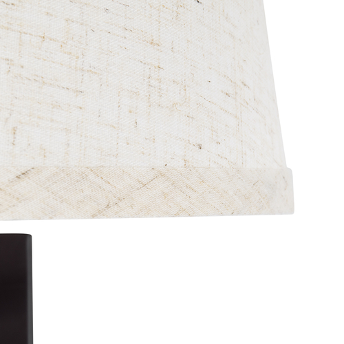 GLOBOSTAR® ROULETTE-R 61381 Μοντέρνο Φωτιστικό Τοίχου - Απλίκα Ξενοδοχείου Reading Light με Φορτιστή USB 3A & Ντουί 1 x E27 LED 3W 360lm 36° & 360° AC 220-240V IP20 Φυσικό Λευκό 4500K - Bridgelux COB Chip & TÜV SÜD Driver - Καφέ & Μπεζ - Μ22 x Π23.5 x Υ37cm - Σετ 2 Τεμαχίων - 3 Χρόνια Εγγύηση