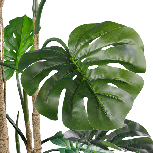 GloboStar® Artificial Garden MONSTERA PLANT 20006 - Τεχνητό Διακοσμητικό Φυτό Μονστέρα Υ150cm