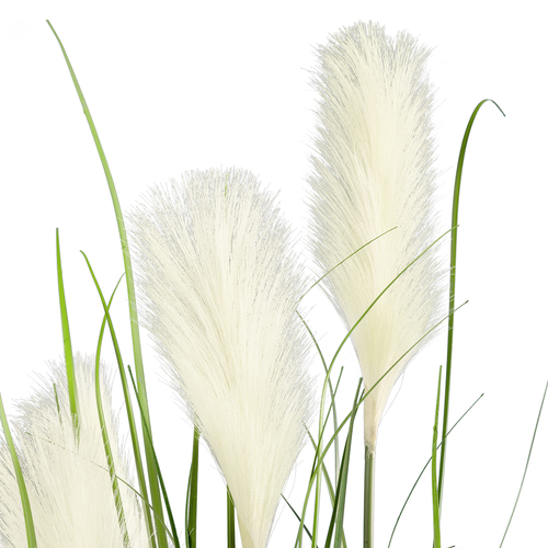 GloboStar® Artificial Garden PAMPAS GRASS 20106 Τεχνητό Διακοσμητικό Φυτό Γρασίδι της Πάμπας Υ150cm