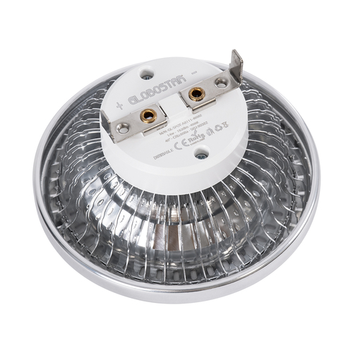 GLOBOSTAR® DARKO 60381 Σποτ AR111 LED 14W 1694lm 40° AC 220-240V IP20 Ψυχρό Λευκό 6000K Dimmable - Indirect Anti-Glare Reflector - Bridgelux High Lumen COB Gen2 & TÜV SÜD Driver - Μ11.1 x Π11.1 x Υ6.6cm - 3 Χρόνια Εγγύηση