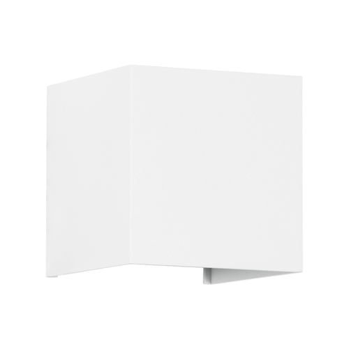 GLOBOSTAR® AXIS-S 60563 Μοντέρνο Φωτιστικό Τοίχου - Απλίκα LED 10W 1200lm 5°/60° AC 220-240V Αδιάβροχο IP65 Φυσικό Λευκό 4500K - Bridgelux COB Chip & TÜV SÜD Driver - Λευκό Ματ - Μ10 x Π10 x Υ10cm - 5 Χρόνια Εγγύηση