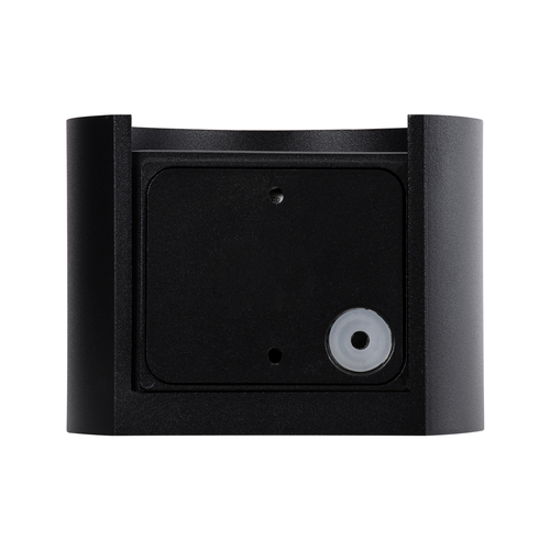 GLOBOSTAR® AXIS-R 60640 Μοντέρνο Φωτιστικό Τοίχου - Απλίκα LED 10W 1200lm 5°/60° AC 220-240V Αδιάβροχο IP65 Φυσικό Λευκό 4500K - Bridgelux COB Chip & TÜV SÜD Driver - Μαύρο Ματ - Μ10 x Π10 x Υ10cm - 5 Χρόνια Εγγύηση