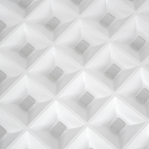 GLOBOSTAR® ZEUS 60970 Χωνευτό Panel Οροφής 60x60 με Anti Glare Reflector LED 48W 6960lm 120° CRI≥85Ra UGR