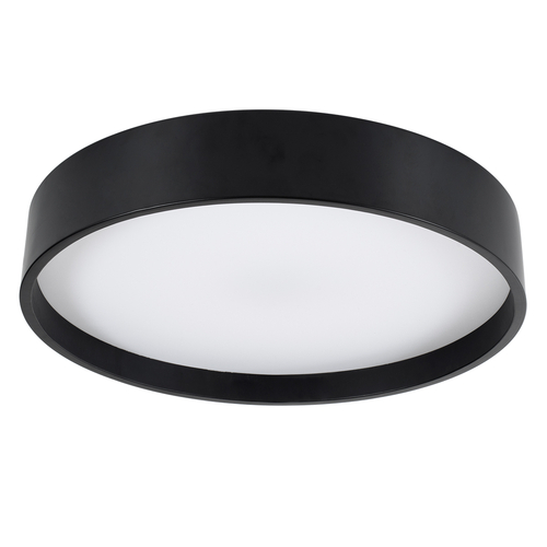 GLOBOSTAR® NARNIA 61257 Μοντέρνο Φωτιστικό Οροφής LED 75W 8625lm 120° AC 220-240V IP20 Ρυθμιζόμενο Λευκό CCT με Χειριστήριο από 2700K έως 6000K Dimmable - Lumileds SMD Chip - Μαύρο Ματ - Μ45 x Π45 x Υ8cm - 3 Χρόνια Εγγύηση