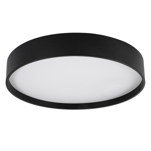 GLOBOSTAR® NARNIA 61259 Μοντέρνο Φωτιστικό Οροφής LED 100W 11500lm 120° AC 220-240V IP20 Ρυθμιζόμενο Λευκό CCT με Χειριστήριο από 2700K έως 6000K Dimmable - Lumileds SMD Chip - Μαύρο Ματ - Μ60 x Π60 x Υ10cm - 3 Χρόνια Εγγύηση