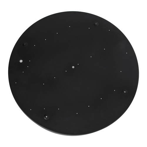 GLOBOSTAR® NARNIA 61259 Μοντέρνο Φωτιστικό Οροφής LED 100W 11500lm 120° AC 220-240V IP20 Ρυθμιζόμενο Λευκό CCT με Χειριστήριο από 2700K έως 6000K Dimmable - Lumileds SMD Chip - Μαύρο Ματ - Μ60 x Π60 x Υ10cm - 3 Χρόνια Εγγύηση