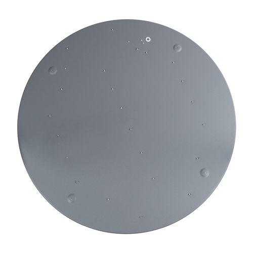 GLOBOSTAR® NARNIA 61260 Μοντέρνο Φωτιστικό Οροφής LED 100W 11500lm 120° AC 220-240V IP20 Ρυθμιζόμενο Λευκό CCT με Χειριστήριο από 2700K έως 6000K Dimmable - Lumileds SMD Chip - Γκρι - Μ60 x Π60 x Υ10cm - 3 Χρόνια Εγγύηση