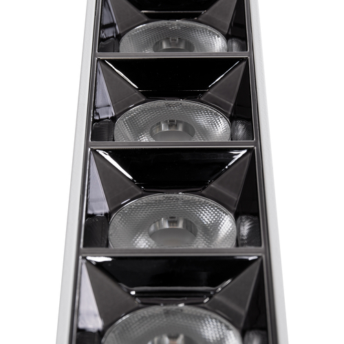 GLOBOSTAR® LUMINAR 60331 Downlight Σποτ LED 20W 2700lm 36° AC 220-240V IP20 Θερμό Λευκό 2700K - Osram SMD Chip & TÜV SÜD Driver - Λευκό Ματ - Μ19.5 x Π4.2 x Υ6.6cm - 5 Χρόνια Εγγύηση