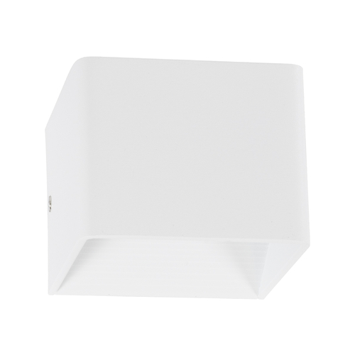 GLOBOSTAR® CIRCOA 60533 Μοντέρνο Φωτιστικό Τοίχου - Απλίκα LED 10W 1000lm 60° AC 220-240V Αδιάβροχο IP44 Θερμό Λευκό 2700K - Bridgelux COB Chip & TÜV SÜD Driver - Λευκό Ματ - Μ10 x Π8 x Υ10cm - 5 Χρόνια Εγγύηση