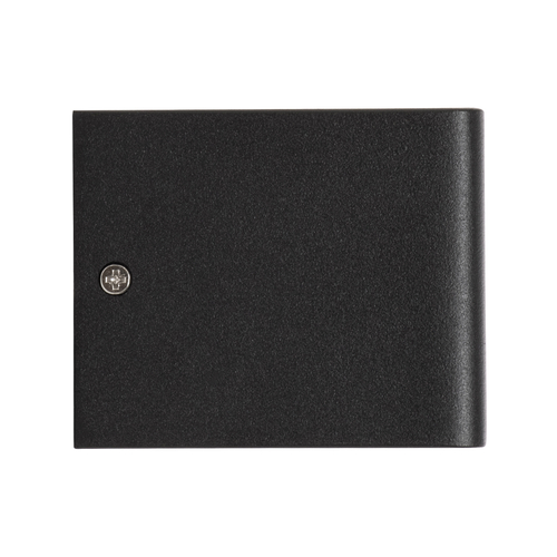 GLOBOSTAR® CIRCOA 60544 Μοντέρνο Φωτιστικό Τοίχου - Απλίκα LED 10W 1080lm 60° AC 220-240V IP44 Θερμό Λευκό 2700K - Bridgelux COB Chip & TÜV SÜD Driver - Μαύρο Ματ - Μ20 x Π8 x Υ10cm - 5 Χρόνια Εγγύηση