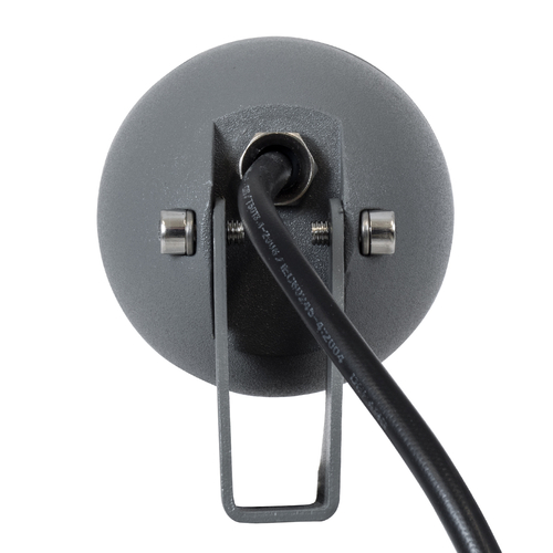 GLOBOSTAR® TREESPO 90464 Φωτιστικό Σποτ για Φυτά - Δέντρα LED 6W 630lm 15° DC 24V Αδιάβροχο IP67 Ultra Θερμό Λευκό 2200K Dimmable - Bridgelux SMD Chip - Γκρι Ανθρακί - Μ6.6 x Π9 x Υ12cm - 3 Χρόνια Εγγύηση