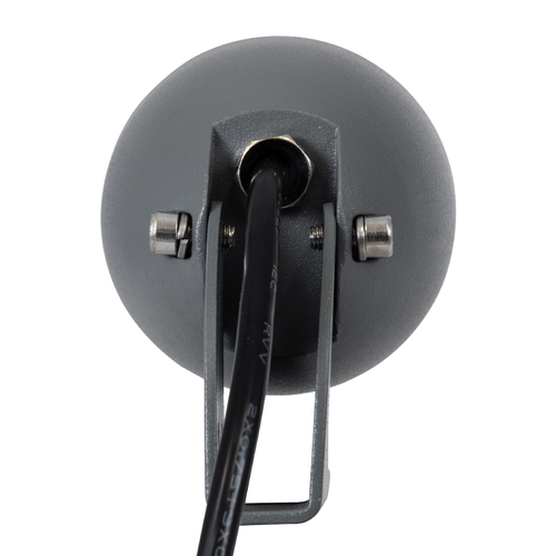 GLOBOSTAR® TREESPO 90467 Φωτιστικό Σποτ για Φυτά - Δέντρα LED 6W 630lm 15° DC 24V Αδιάβροχο IP67 Πολύχρωμο RGBW Dimmable DMX512 - Bridgelux SMD Chip - Γκρι Ανθρακί - Μ6.6 x Π9 x Υ12cm - 3 Χρόνια Εγγύηση