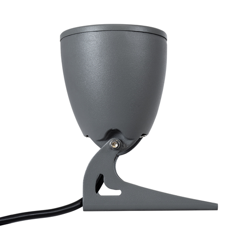 GLOBOSTAR® TREESPO 90468 Φωτιστικό Σποτ για Φυτά - Δέντρα LED 12W 1260lm 15° DC 24V Αδιάβροχο IP67 Ultra Θερμό Λευκό 2200K Dimmable - Bridgelux SMD Chip - Γκρι Ανθρακί - Μ9 x Π11 x Υ9cm - 3 Χρόνια Εγγύηση