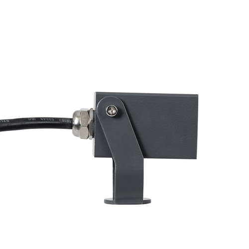 GLOBOSTAR® TREEMARO 90472 Φωτιστικό Σποτ για Φυτά - Δέντρα LED 3W 330lm 8° DC 24V Αδιάβροχο IP67 Θερμό Λευκό 2700K Dimmable - Bridgelux SMD Chip - Γκρι Ανθρακί - Μ3.5 x Π6.4 x Υ10cm - 3 Χρόνια Εγγύηση