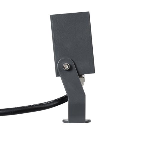 GLOBOSTAR® TREEMARO 90472 Φωτιστικό Σποτ για Φυτά - Δέντρα LED 3W 330lm 8° DC 24V Αδιάβροχο IP67 Θερμό Λευκό 2700K Dimmable - Bridgelux SMD Chip - Γκρι Ανθρακί - Μ3.5 x Π6.4 x Υ10cm - 3 Χρόνια Εγγύηση