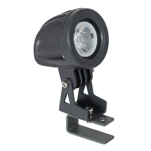 GLOBOSTAR® TREEDITA 90474 Φωτιστικό Σποτ για Φυτά - Δέντρα LED 3W 330lm 8° DC 24V Αδιάβροχο IP67 Θερμό Λευκό 2700K Dimmable - Bridgelux SMD Chip - Γκρι Ανθρακί - Μ5.7 x Π6.5 x Υ9.8cm - 3 Χρόνια Εγγύηση