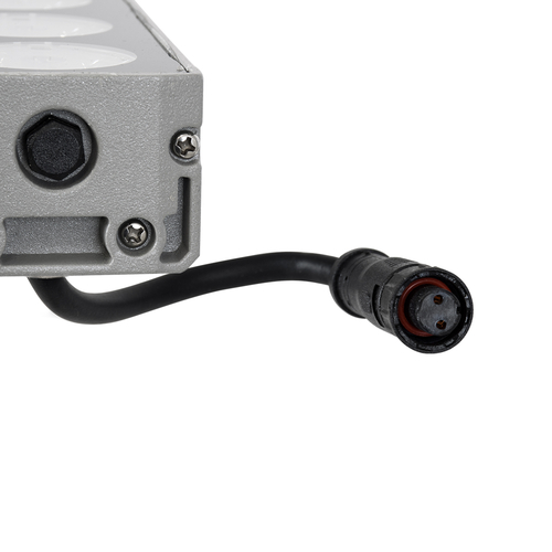 GLOBOSTAR® WASHERJAVIA 90556 Μπάρα Φωτισμού Wall Washer LED 48W 5520lm 5° DC 24V Αδιάβροχο IP67 Φυσικό Λευκό 4500K Dimmable - Bridgelux SMD Chip - Γκρι Ανθρακί - Μ100 x Π5.2 x Υ3.6cm - 3 Χρόνια Εγγύηση