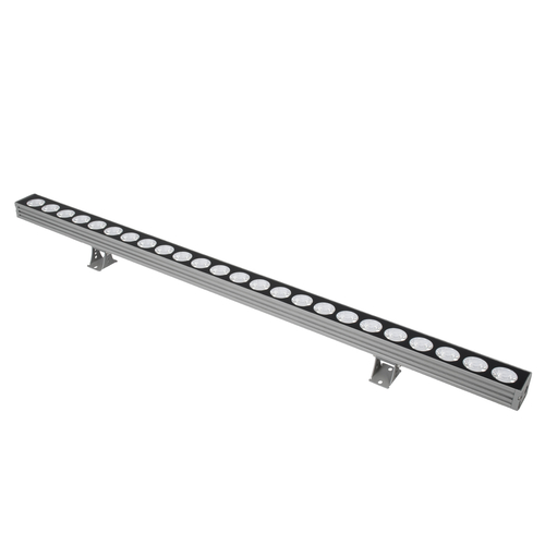 GLOBOSTAR® WASHERJAVIA 90556 Μπάρα Φωτισμού Wall Washer LED 48W 5520lm 5° DC 24V Αδιάβροχο IP67 Φυσικό Λευκό 4500K Dimmable - Bridgelux SMD Chip - Γκρι Ανθρακί - Μ100 x Π5.2 x Υ3.6cm - 3 Χρόνια Εγγύηση