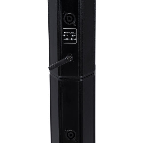 GloboStar® FDB K803 98024 PA Speaker - Παθητικό Ηχείο Column Κολωνάτο Επιτοίχιο & Επιδαπέδιο 8Ω - 200W RMS (800W Peak) - 8 x 3 Inches Mid & HF - IP20 - Μαύρο - Μ10 x Π11 x Υ75cm - Ζεύγος