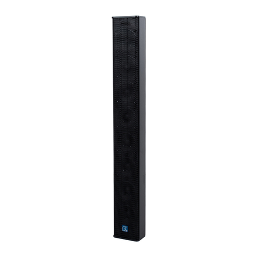 GloboStar® FDB K803 98024 PA Speaker - Παθητικό Ηχείο Column Κολωνάτο Επιτοίχιο & Επιδαπέδιο 8Ω - 200W RMS (800W Peak) - 8 x 3 Inches Mid & HF - IP20 - Μαύρο - Μ10 x Π11 x Υ75cm - Ζεύγος