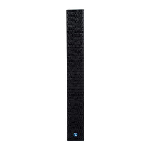 GloboStar® FDB K803 98024 PA Speaker - Παθητικό Ηχείο Column Κολωνάτο Επιτοίχιο & Επιδαπέδιο 8Ω - 200W RMS (800W Peak) - 8 x 3 Inches Mid & HF - IP20 - Μαύρο - Μ10 x Π11 x Υ75cm - Ζεύγος