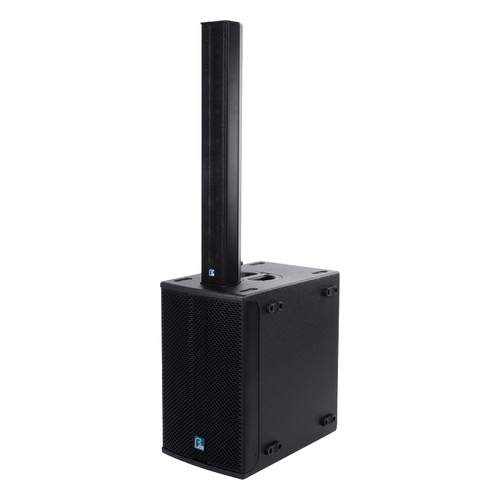 GloboStar® FDB K112BAS 98025 PA Speaker - Ενεργό Αυτοενισχυόμενο Subwoofer Column Επιδαπέδιο με Ψηφιακό Ενισχυτή FA2.36 AC 220V/50-60Hz - 300W RMS/8Ω + 600W RMS/8Ω (1400W Peak) - 1 x 12 Inches LF - IP20 - Μαύρο - Μ32.5 x Π51.5 x Υ53.5cm - Ζεύγος