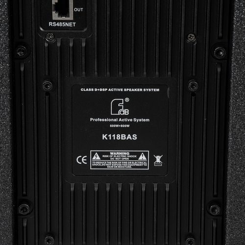 GloboStar® FDB K806+K118BAS 98027-98028-SET PA Column System - Ενεργό Αυτοενισχυόμενο Σετ Ηχείων & Subwoofer Column Κολωνάτο με Ψηφιακό Ενισχυτή SA2.68 AC 220V/50-60Hz -1200W RMS/4Ω + 960W RMS/6Ω (8640W Peak) - IP20 - Μαύρο - Σετ 4 Τεμαχίων